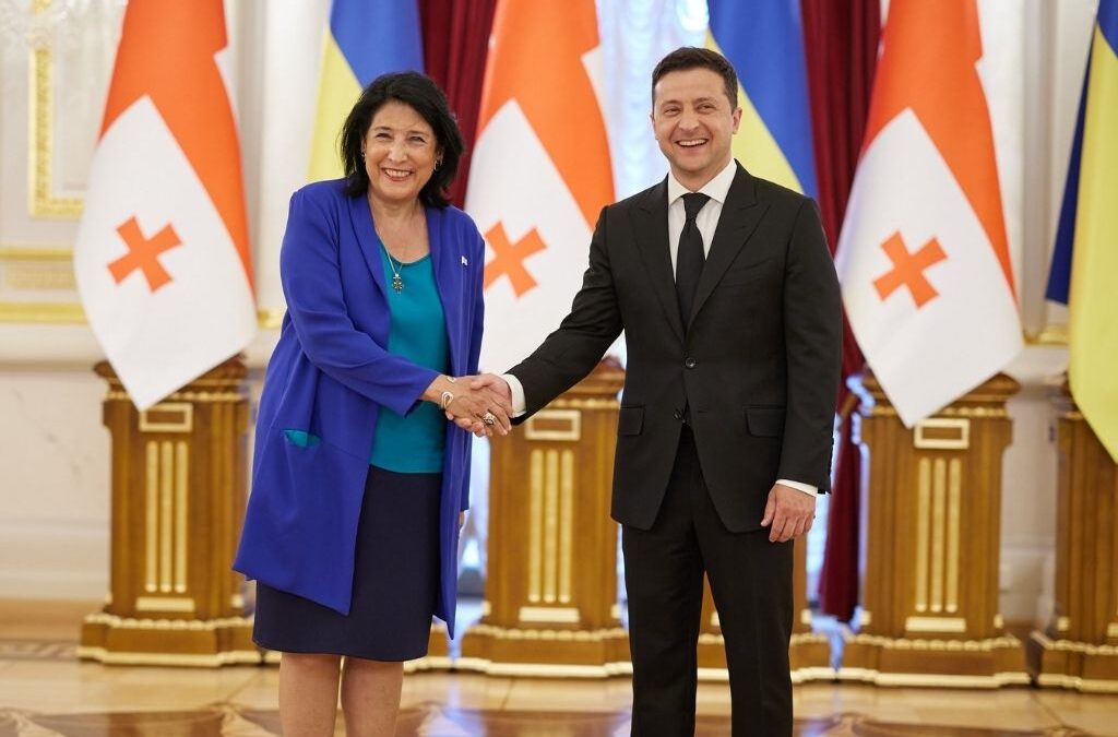 Wizyta Zurabiszwili w Kijowie. Sojusznicy nie bez problemów